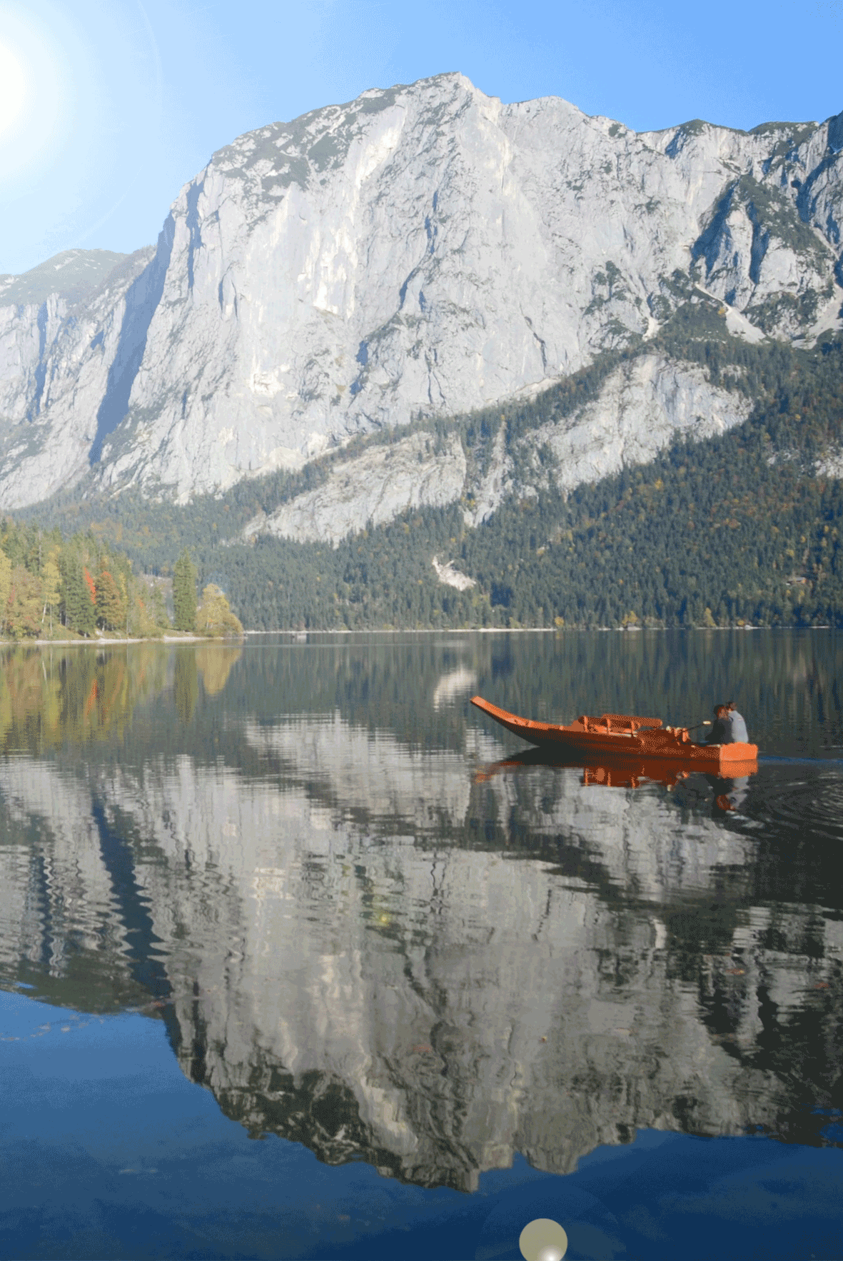 Altaussee, See, Trisselwand